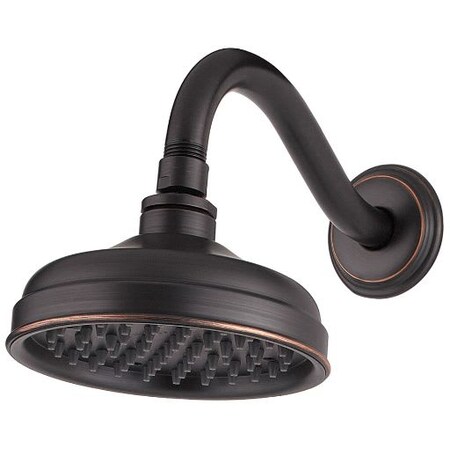 Pfister Pfister Marielle Shwhd 15 Ma 1F Arm W/Flg 1.8Gpm Tuscan Bronze LG15-M95Y